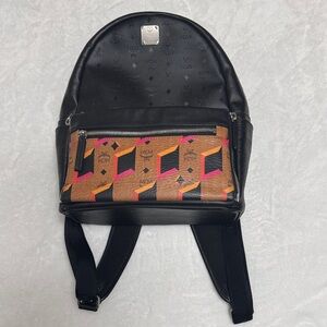 MCM stark leather backpack